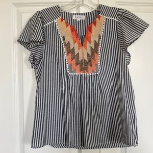 THML Embroidered Top